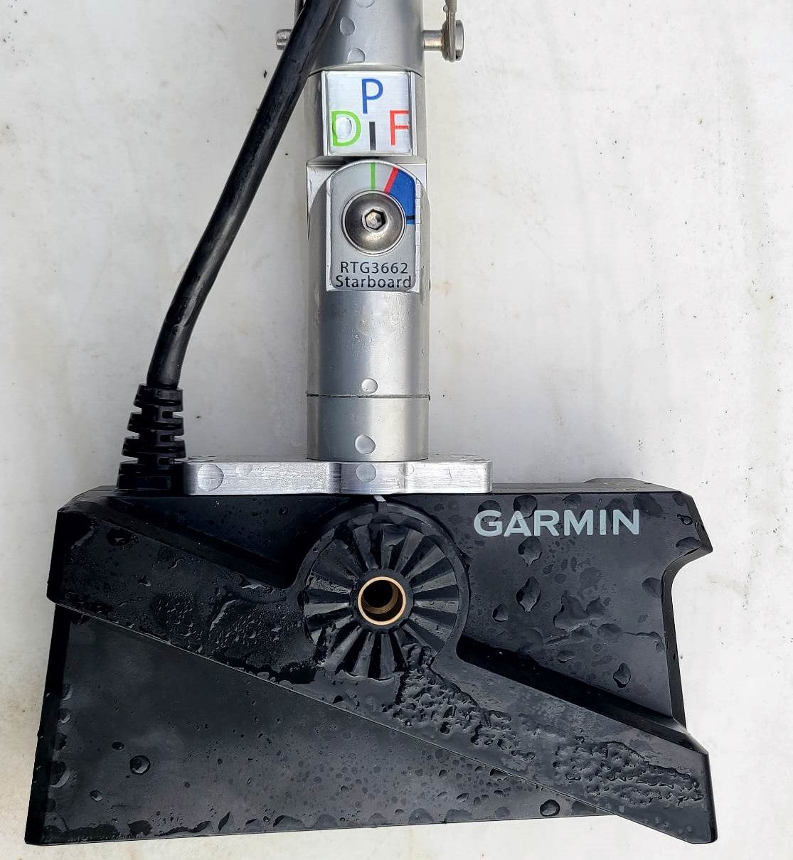 DIY Garmin Livescope Ice Fishing Transducer Mount 